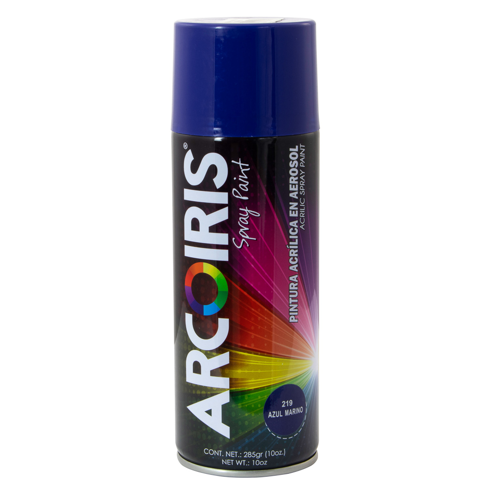 PINTURA SPRAY COLORES 85 GRS ARCO IRIS