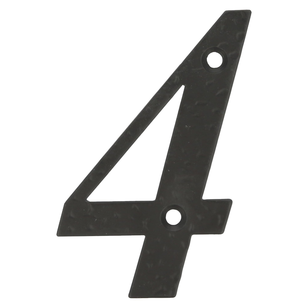 NUMERO CASA 4  4 NEGRO AMIG
