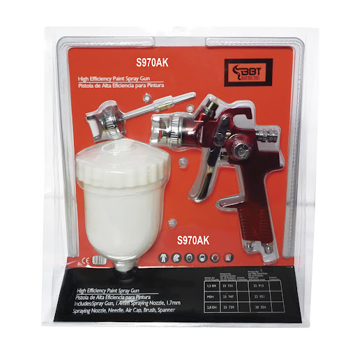 PISTOLA GRAVEDAD S970AK 1.4MM-1.7MM BBT