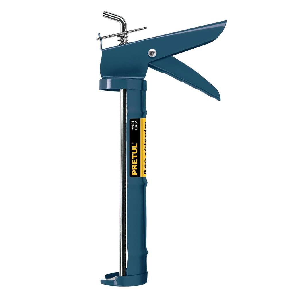 PISTOLA SILICON C/CREMALLERA 22801 PRETUL