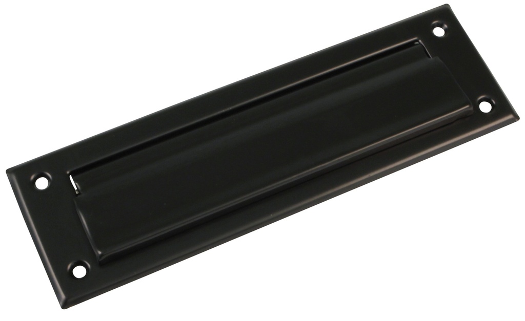 PLACA BUZON 10 - 1 NEGRA AMIG