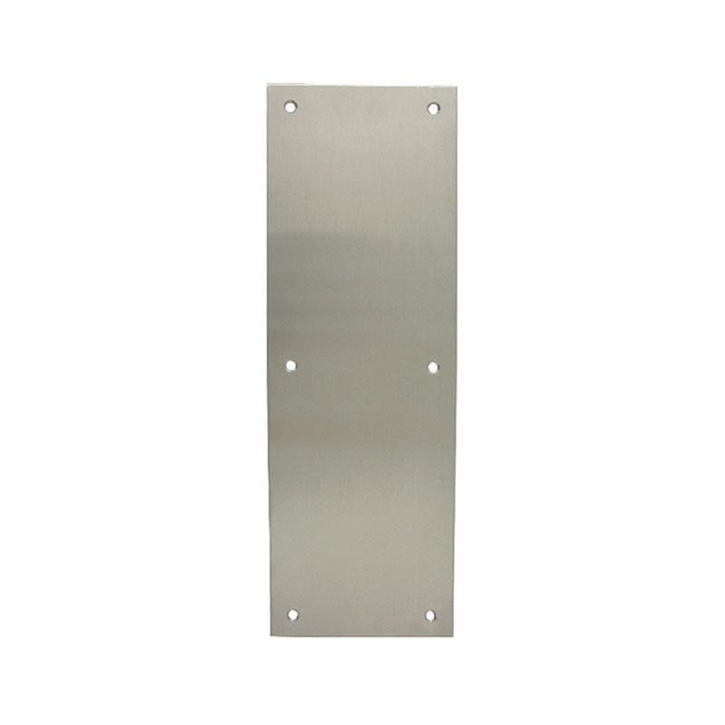 PLACA PUERTA 4X12 INOX F01247 BEST VALUE