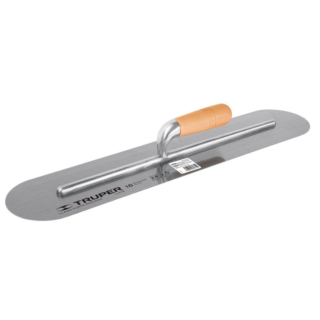 PLANCHA ACERO PUNTA REDONDA 24X5  12399 TRUPER