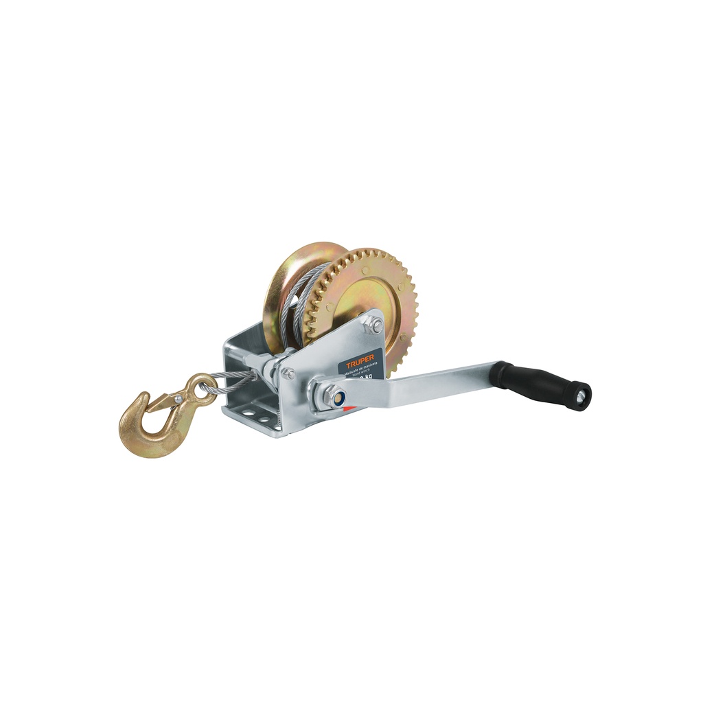 WINCH MALACATE CABLE 1433 LBS 650 KG 14720 TRUPER