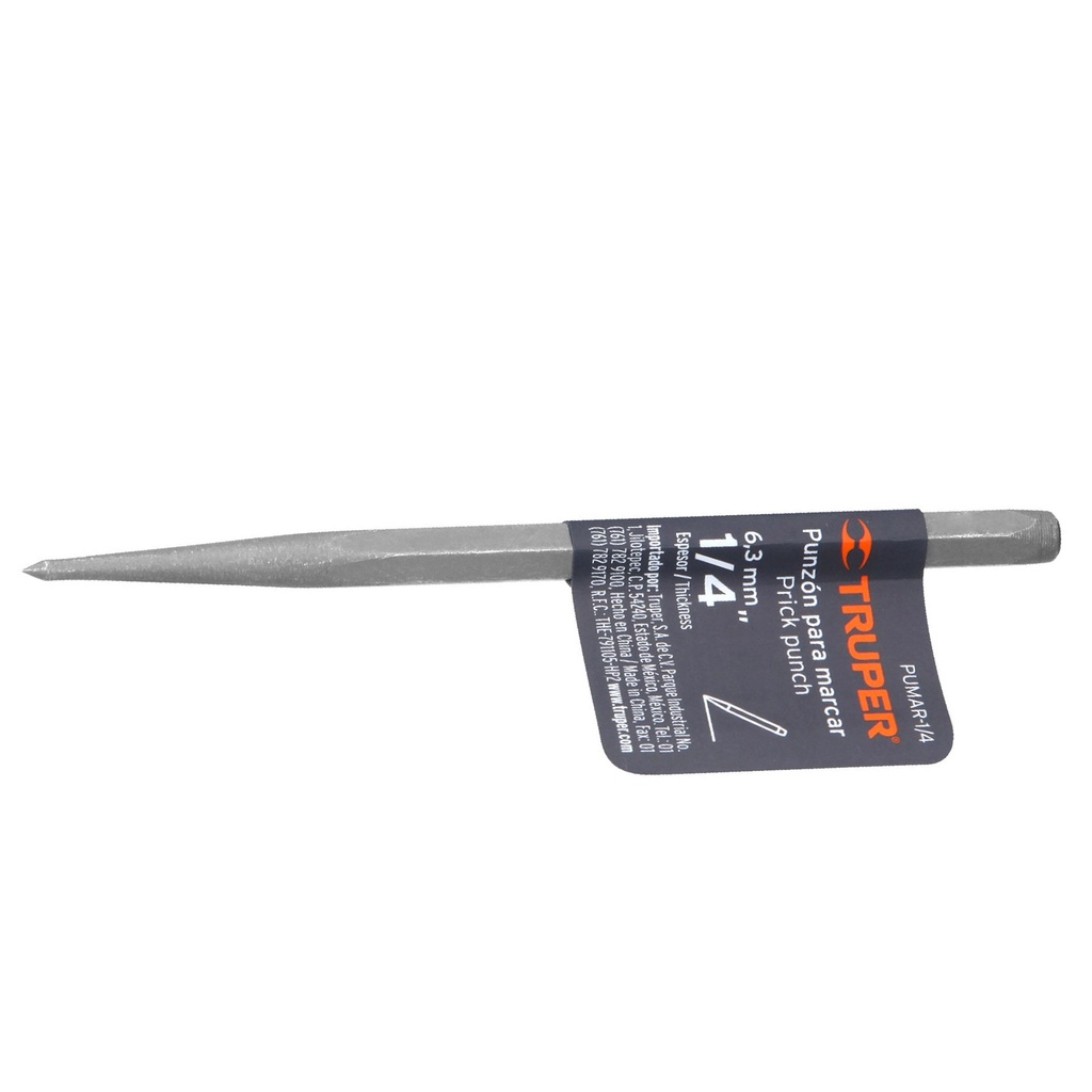 PUNZON CENTRO 1/4X4 3/4  12224 TRUPER