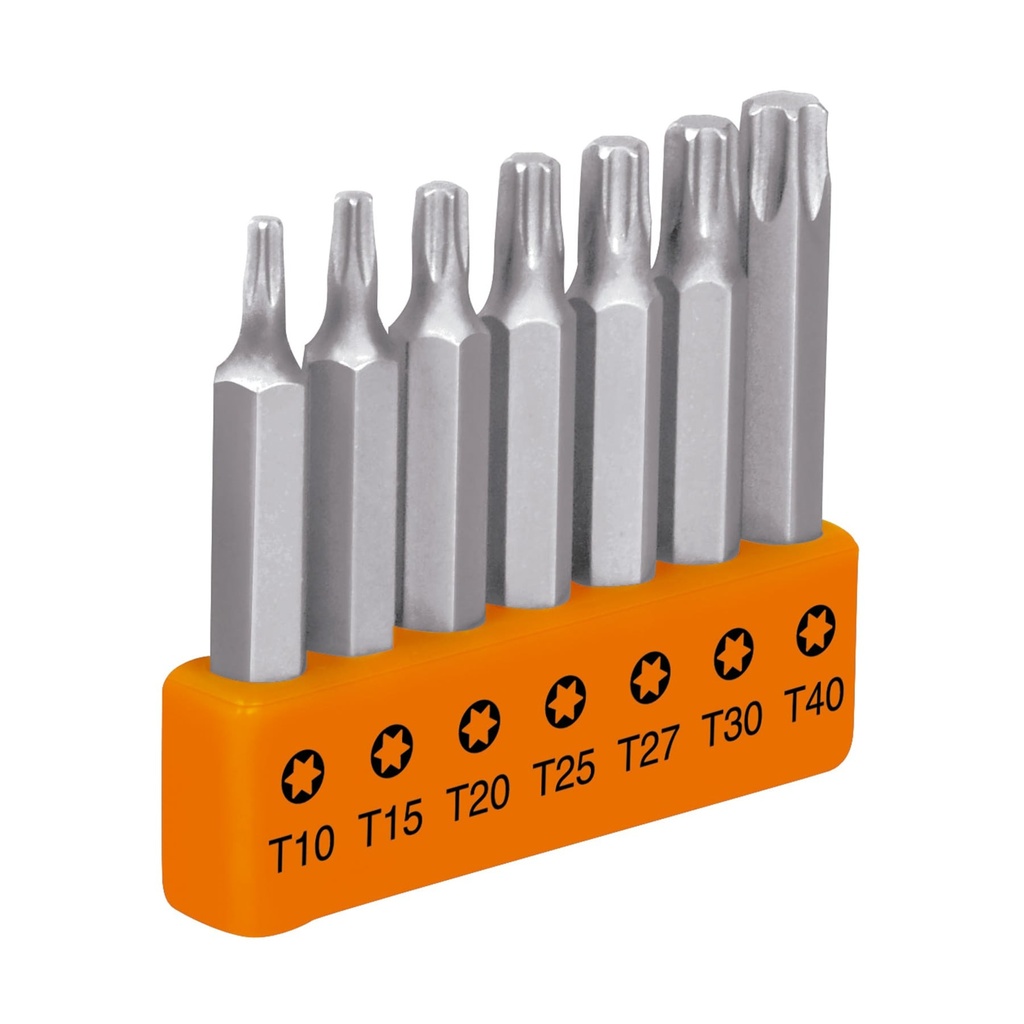 JGO PUNTAS TORX T10-T40 17796/17813 TRUPER