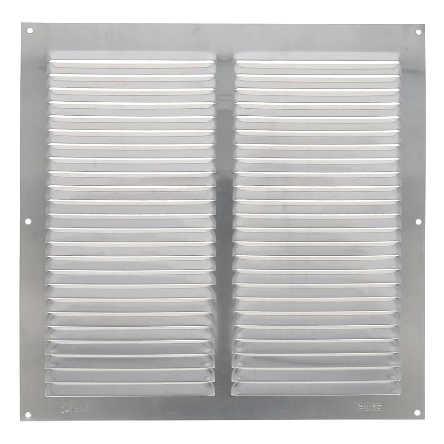 REJILLA CLOSET 170X170 MOD3 ALUMINIO AMIG