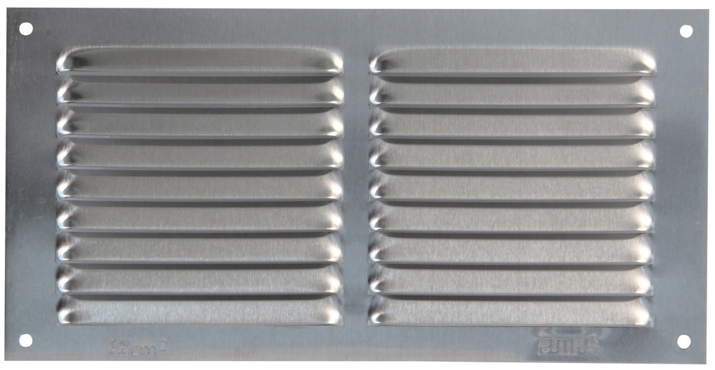 REJILLA CLOSET 100X200 ALUMINIO AMIG