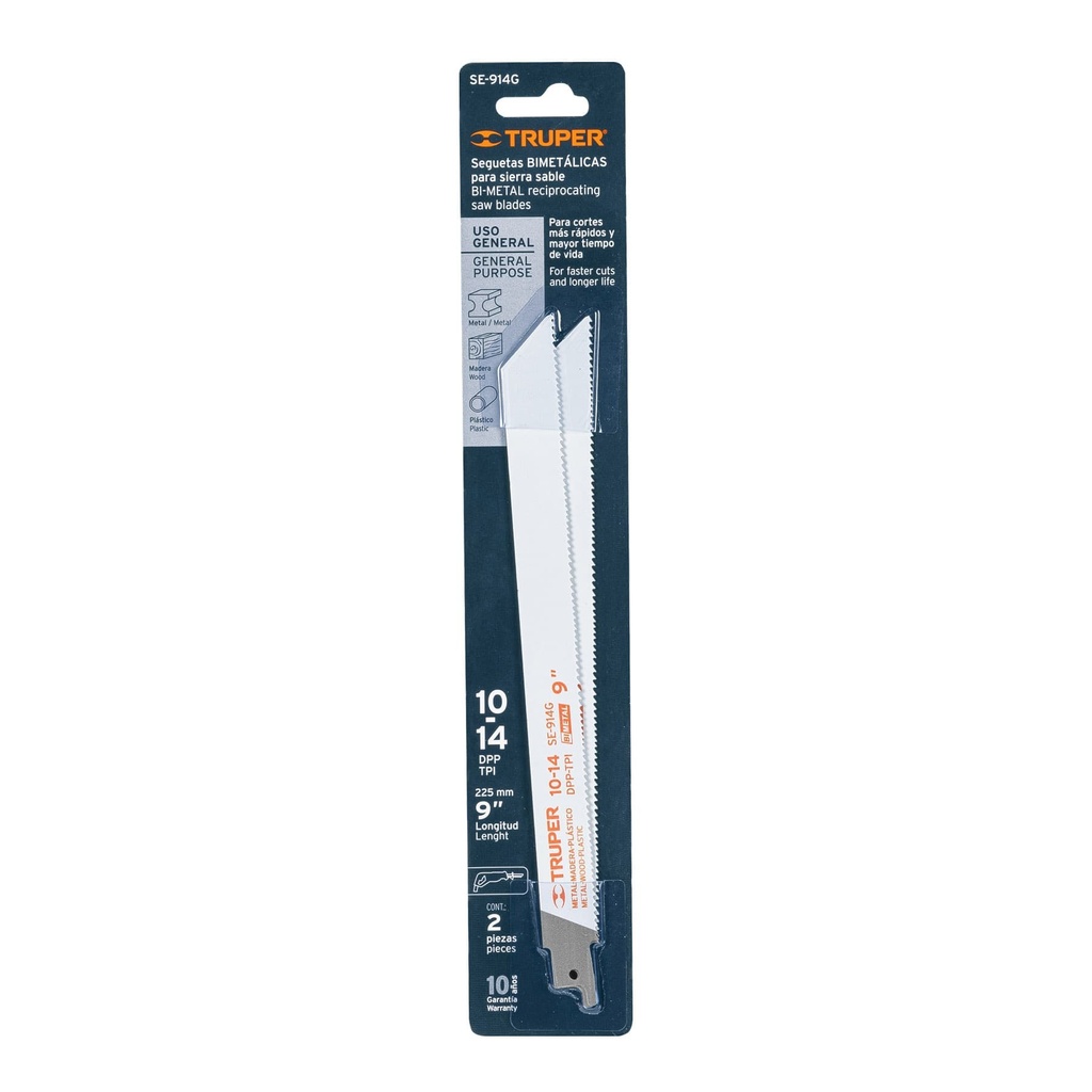 JGO SIERRA CALADORA 2PZS MADERA/METAL 10791 TRUPER