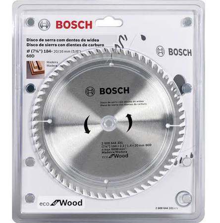 SIERRA 7 1/4X60DX20MM ECO MADERA H0037806/2 608 644 331 BOSCH