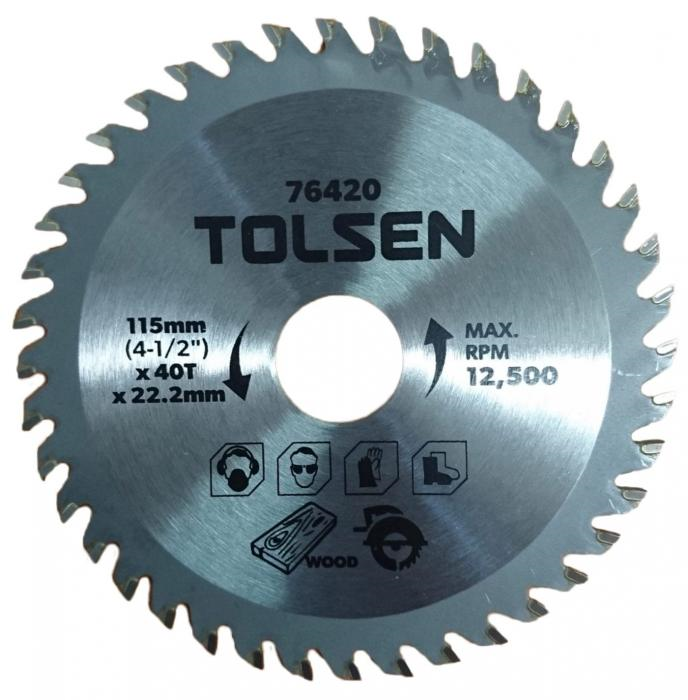 SIERRA 4 1/2X40DX7/8 MADERA 76420  TOLSEN