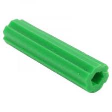 TARUGO 1/4 PLASTICO VERDE NAC