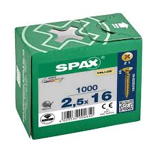 TORNILLO SPAX 2.5X16 ALEMANIA