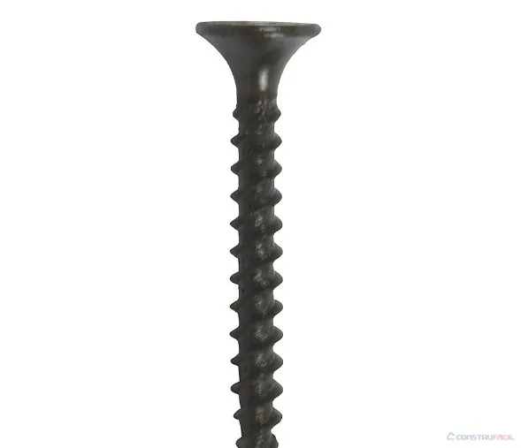 TORNILLO 8X1 1/2 NEGRO CERRAJES