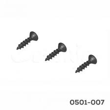 TORNILLO 5X1/2 NEGRO/CROMO GRIPPER TW