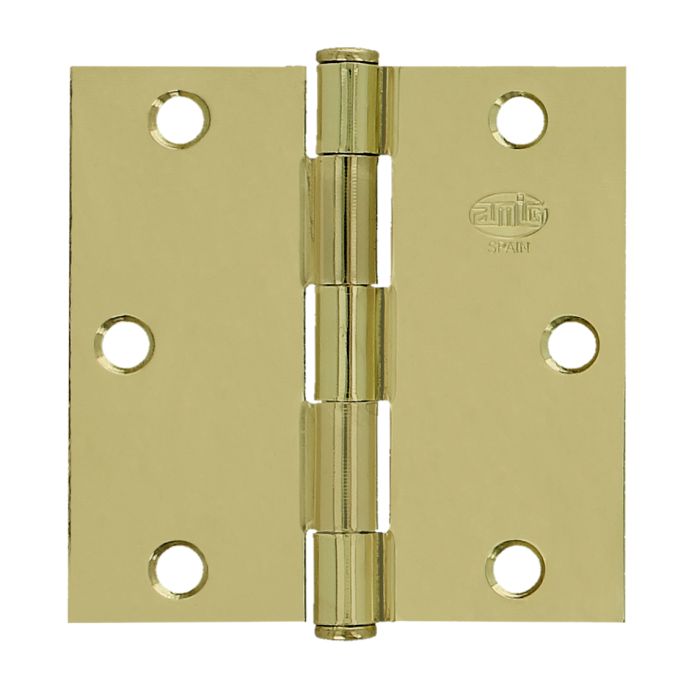 BISAGRA 3X3 LATON BARNIZ 1010 AMIG (PAR)
