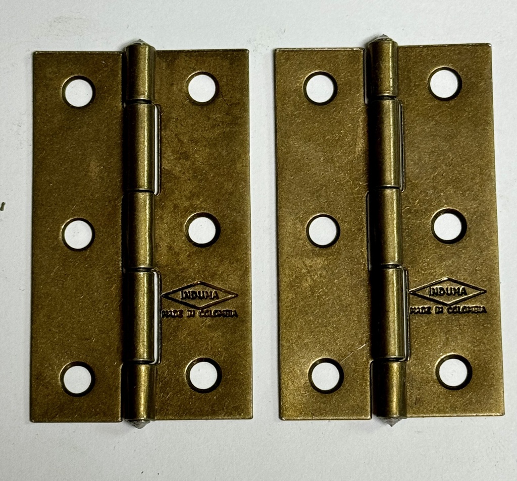 BISAGRA 2 1/2 AB INDUMA COL (PAR)