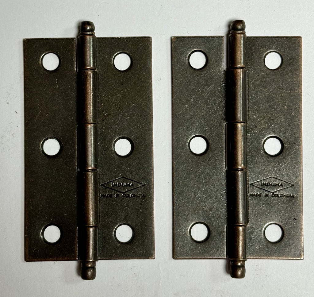 BISAGRA 2 1/2 C/PIN AC INDUMA COL (PAR)