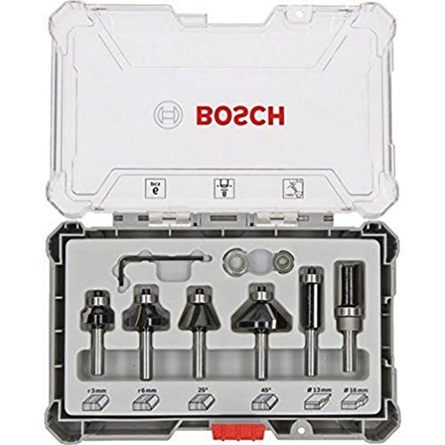JGO BROCA ROUTER 1/4  6PZS 017470 BOSCH