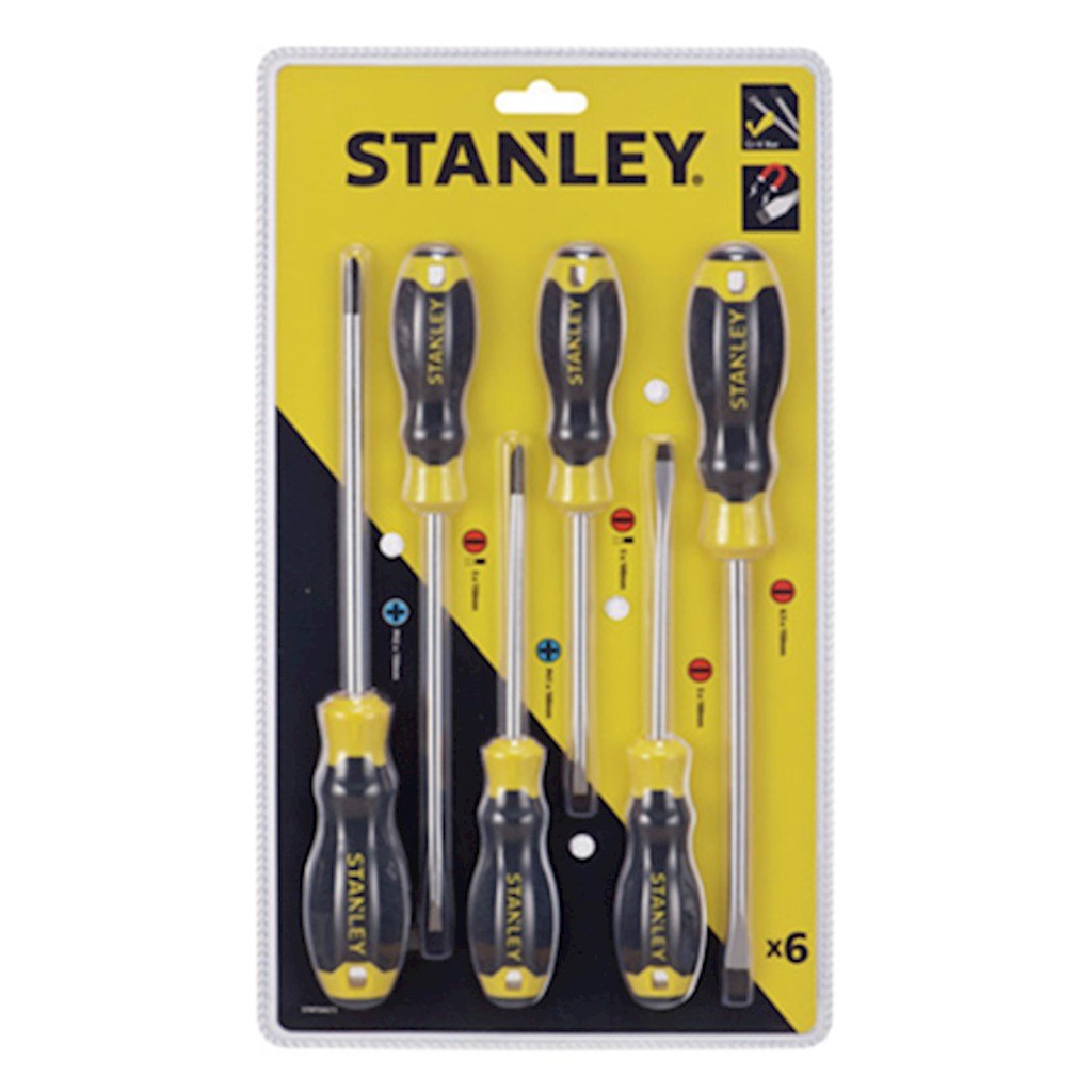 JGO DESARMADORES STMT66672-840 6PZS STANLEY
