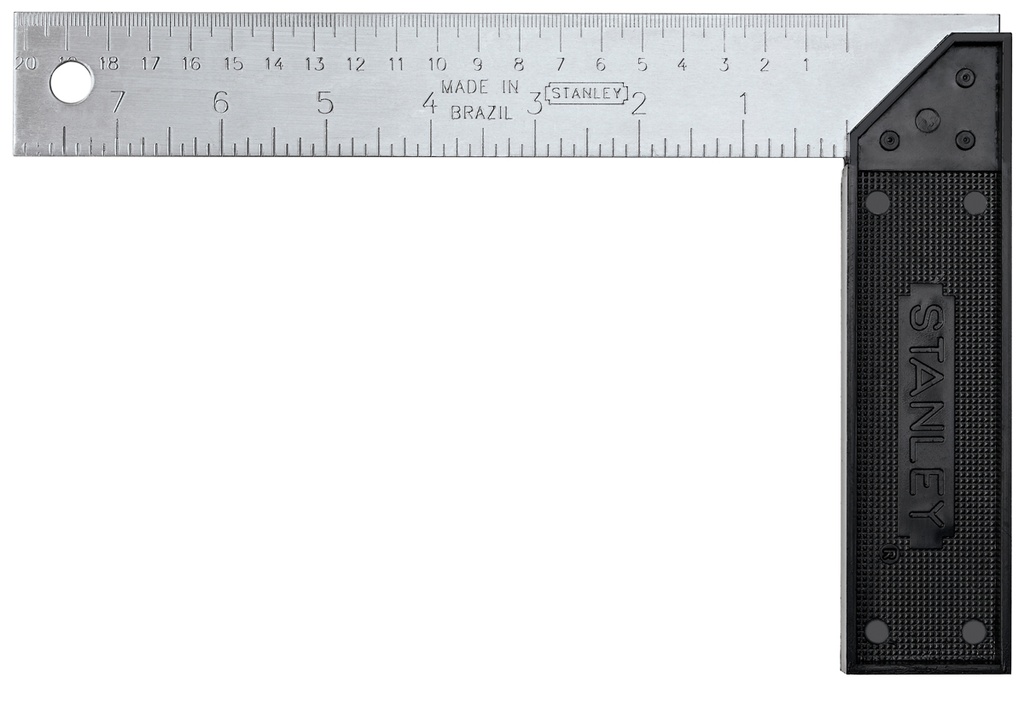 ESCUADRA 8 MANGO PLASTICO 46-038 STANLEY
