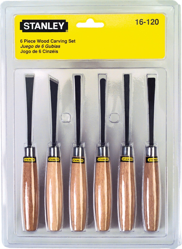 JGO FIERROS TALLA (6PZS) 16-120 STANLEY
