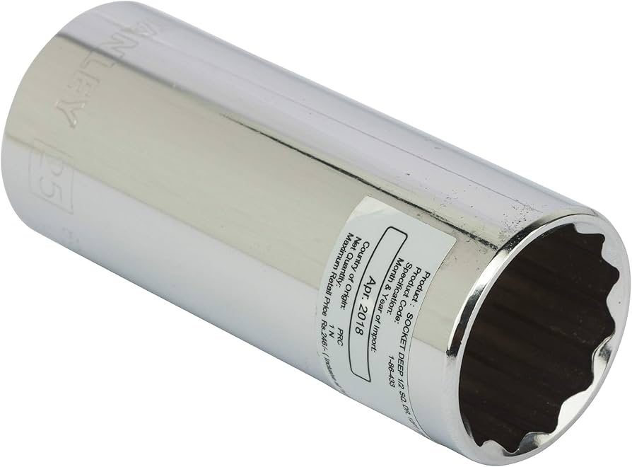 COPA LARGA 25MM R1/2  12 PUNTOS 86-433 STANLEY TW