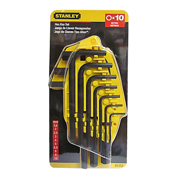 JGO ALLEN 69-253 1.5-10MM 10PZS STANLEY