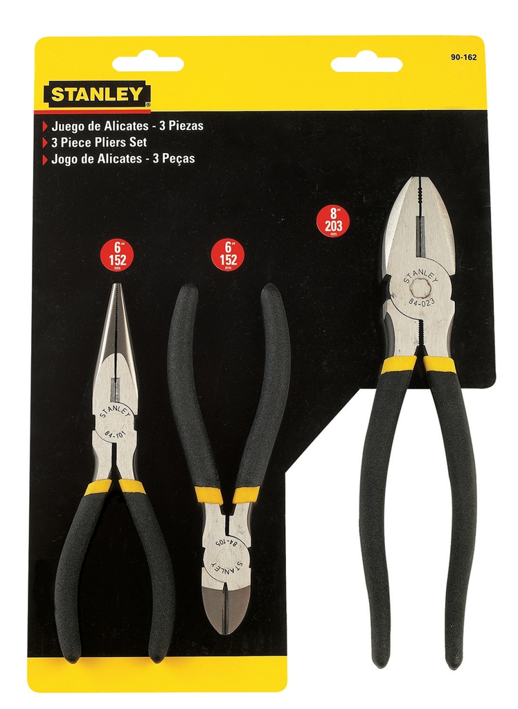 JGO ALICATE 3PZS 90-162LA STANLEY