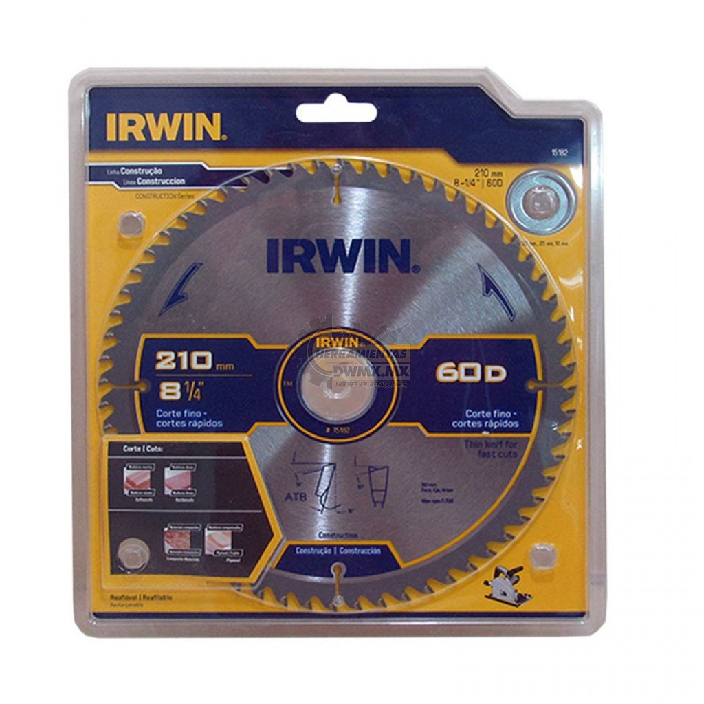 SIERRA 8 1/4X60DX30MM IW15182 IRWIN