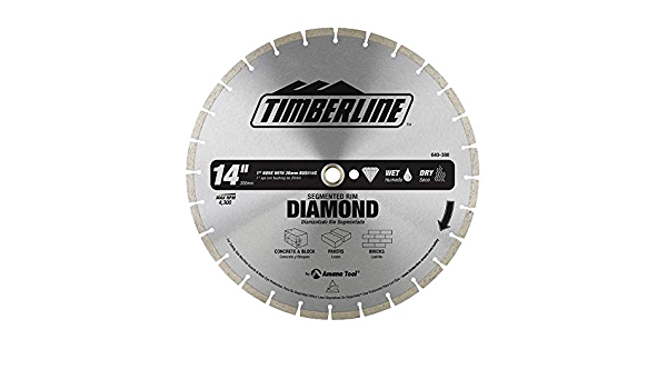 DISCO DIAMANTE 14 DENTADO 640-380 TIMBERLINE