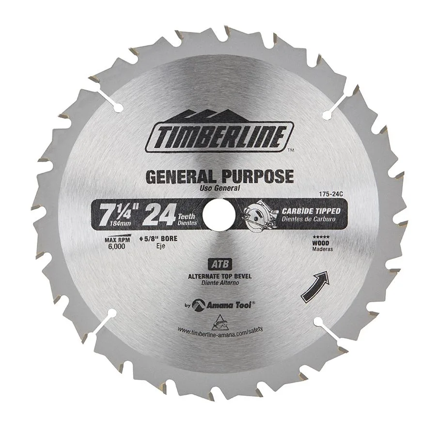 SIERRA 7 1/4X24X5/8 MADERA 175-24C TIMBERLINE