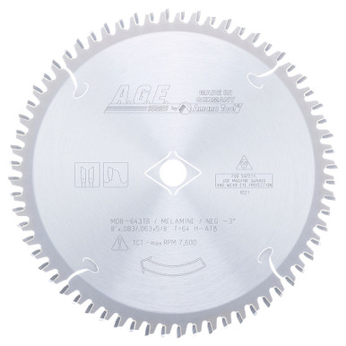 SIERRA 8X64X5/8 MELAMINA MD8-643TB AGE