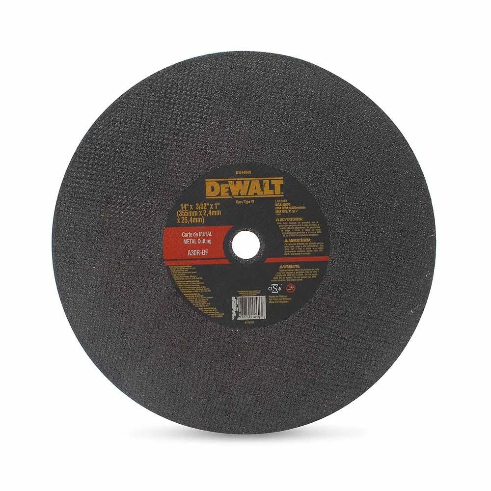 DISCO CORTE MTL 14X1X7/64 DW44640 DEWALT