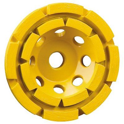 COPA DIAMANTE 4 1/2 PULIR CONCRETO DOBLE DW4774 DE WALT