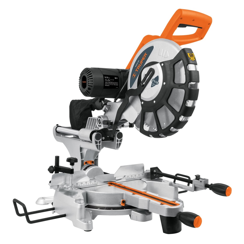 SIERRA INGLETE 10 TELESCOPICA 2 1/2HP 15AMP 1900W 16869 TRUPER