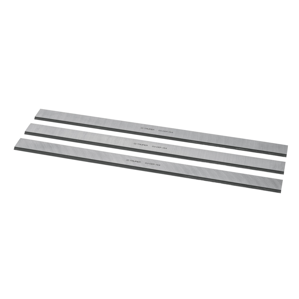 JGO CUCHILLA CEPILLO 15 (3PZS) 16548 TRUPER
