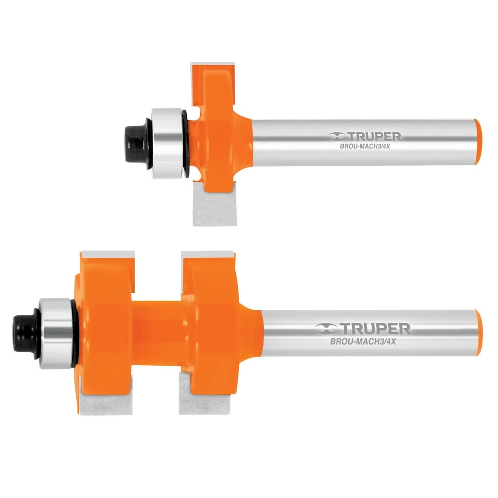 JGO BROCA MACHIMBRE 2PZS 10671 TRUPER