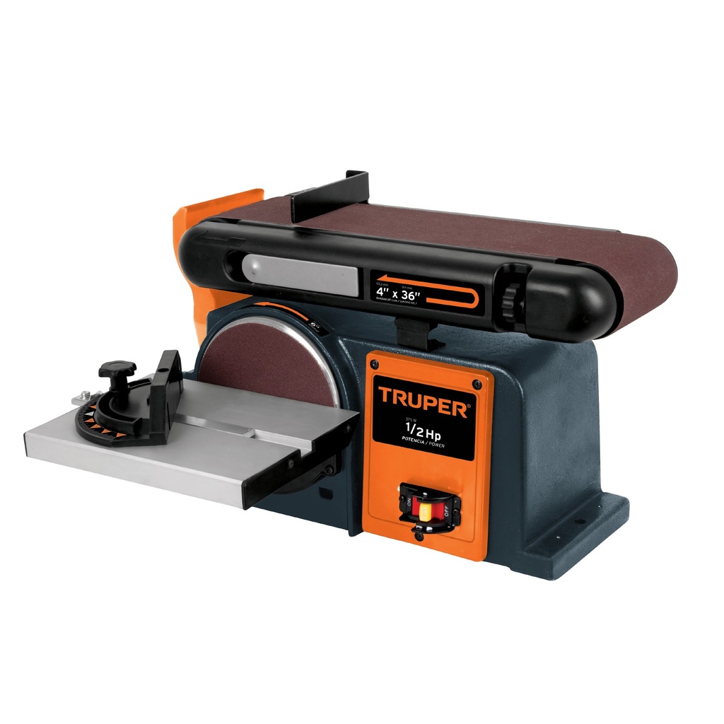 LIJADORA BANDA Y DISCO 4X36  375 WATTS 1/2HP 12110 TRUPER