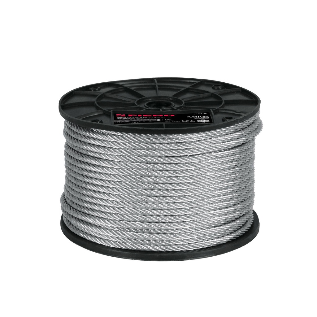 CABLE ACERO 3/32 S/FORRO (75 MTS) 44209 FIERO