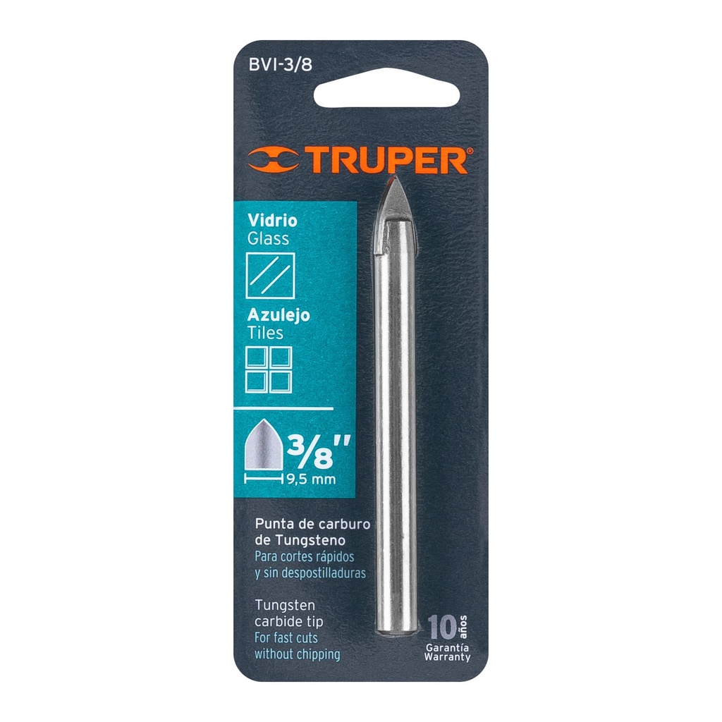 BROCA VIDRIO/AZULEJO 3/8  11704 TRUPER