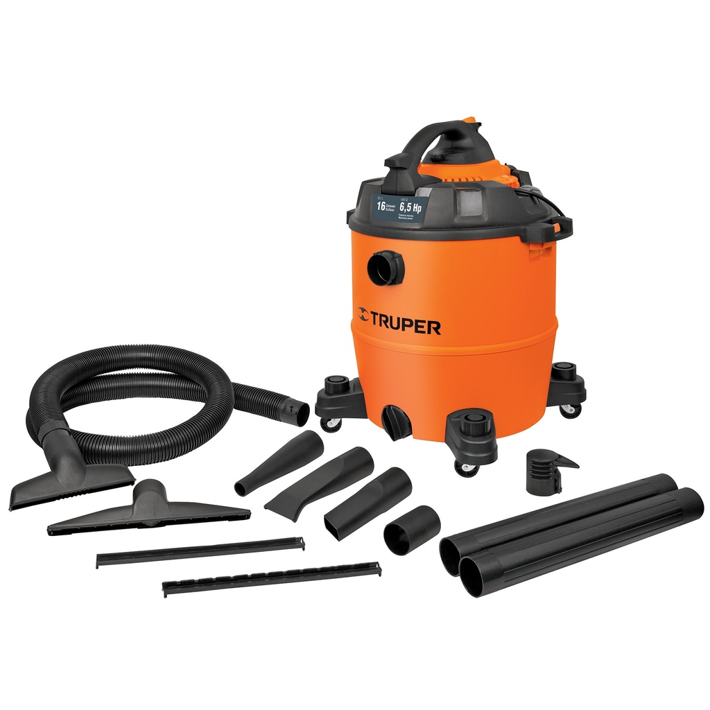 ASPIRADORA PLAST 16 GALONES 101520 TRUPER