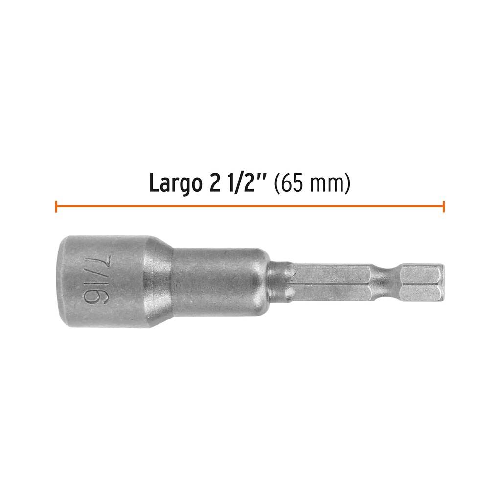 ADAPTADOR COPA 7/16 X 2 1/2 MAGNETICO 12943 TRUPER