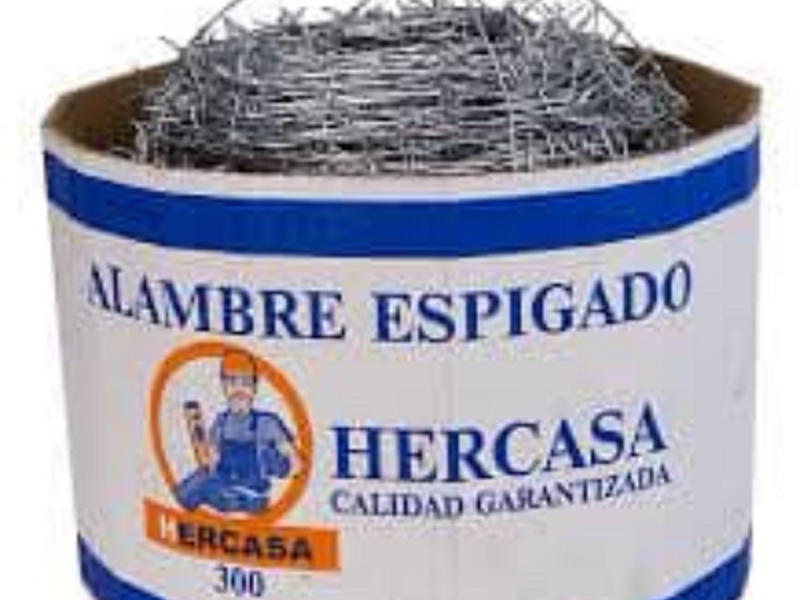 ALAMBRE ESPIGADO 300VRS HERCASA 252 MTS