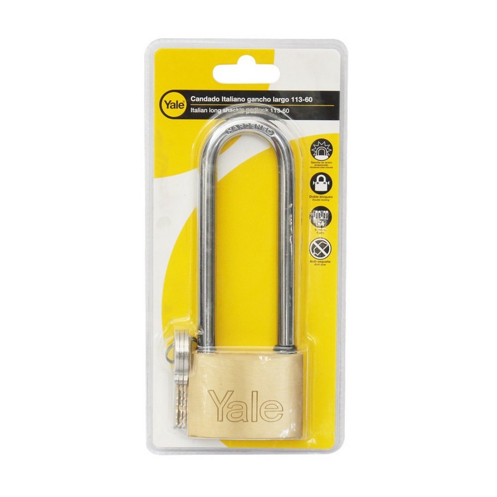 CANDADO 113-60 ARCO LARGO 11300060 YALE