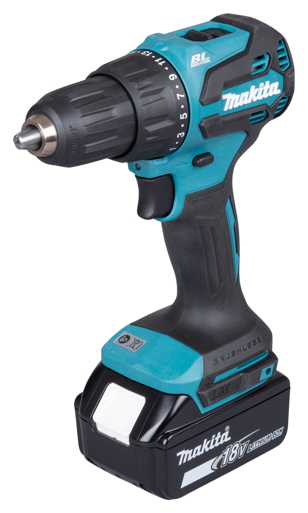 BARRENO 1/2 18V BL 3.0 AH 65NM DHP490Z MAKITA
