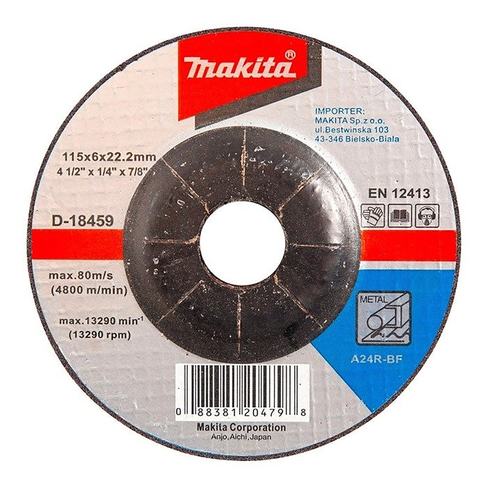 DISCO PULIR MTL 4 1/2  A18419/D18459 MAKITA