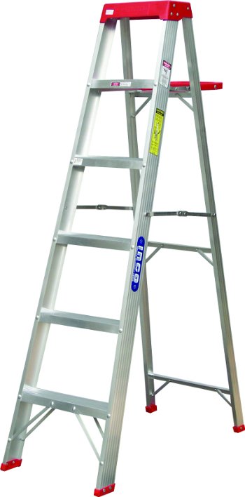ESCALERA 6' 2B DOMESTICA ALUMINIO  INCO 105462207 (150KG)