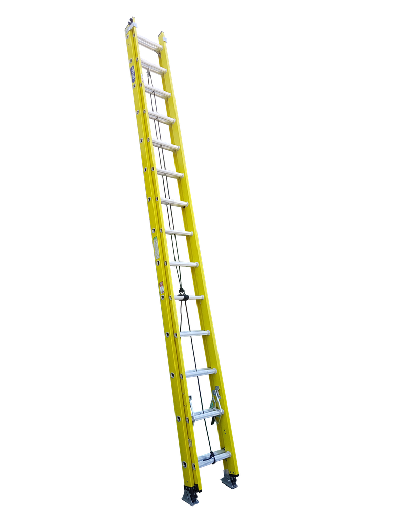 ESCALERA 28 EXT FIBRA IND AMARILLO INCO (200 KG)