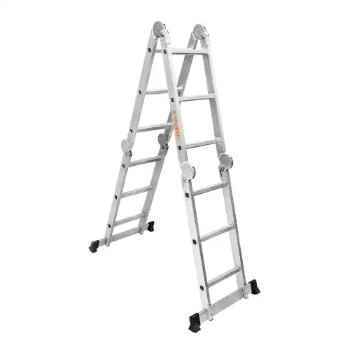 ESCALERA ARTICULADA 4.6MTS 16 PELDAÑOS 200 KG 101906 TRUPER
